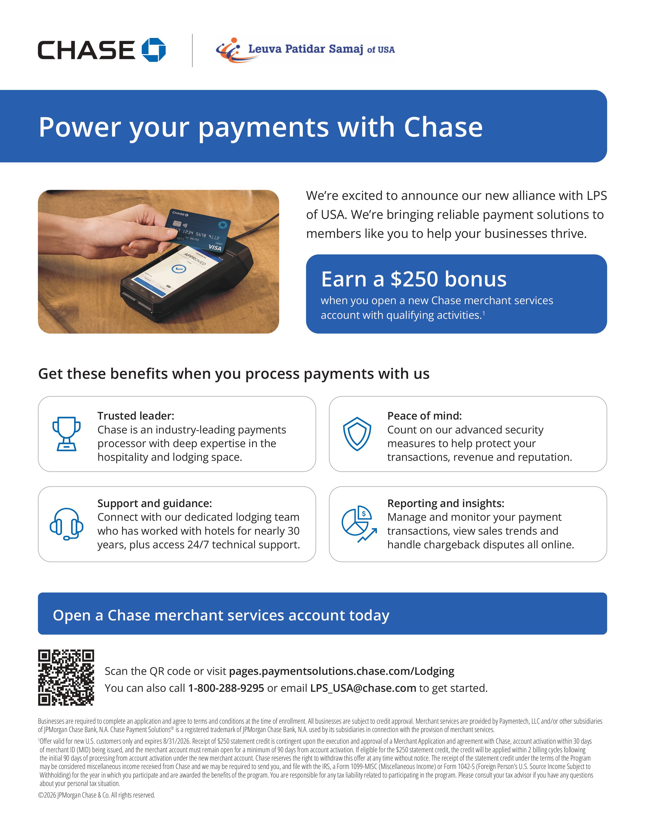 LPS of USA + CHASE Partnership